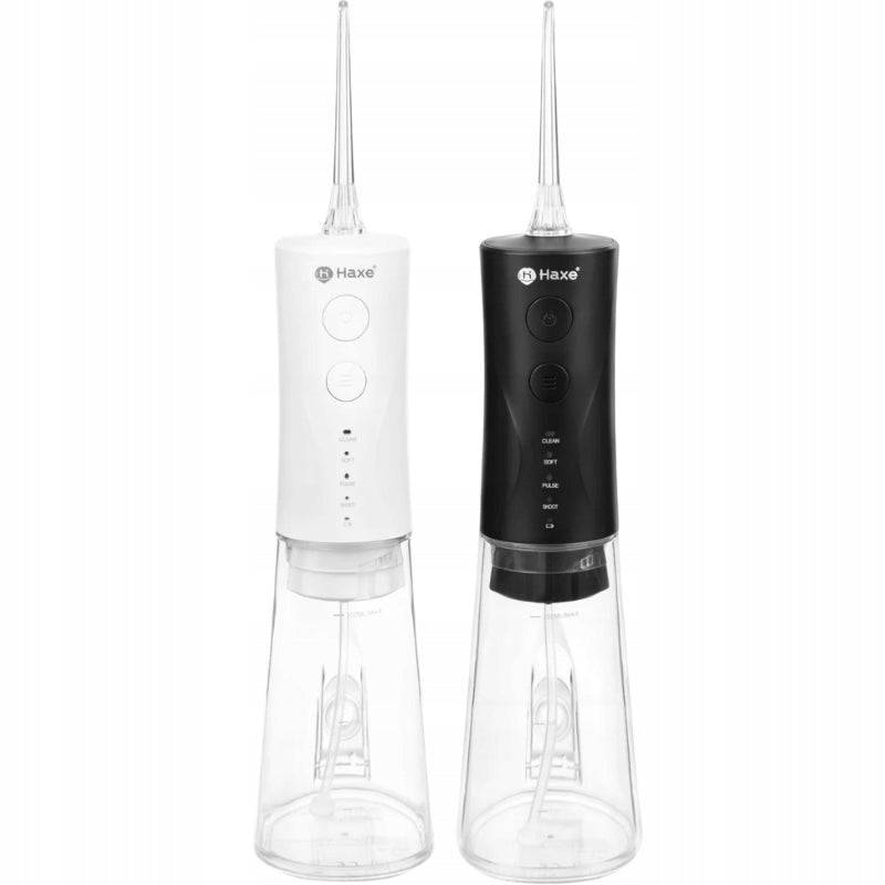 POWERFUL DENTAL IRRIGATOR WIRELESS FOR TEETH 4 MODES HX712 BLACK Brand Haxe