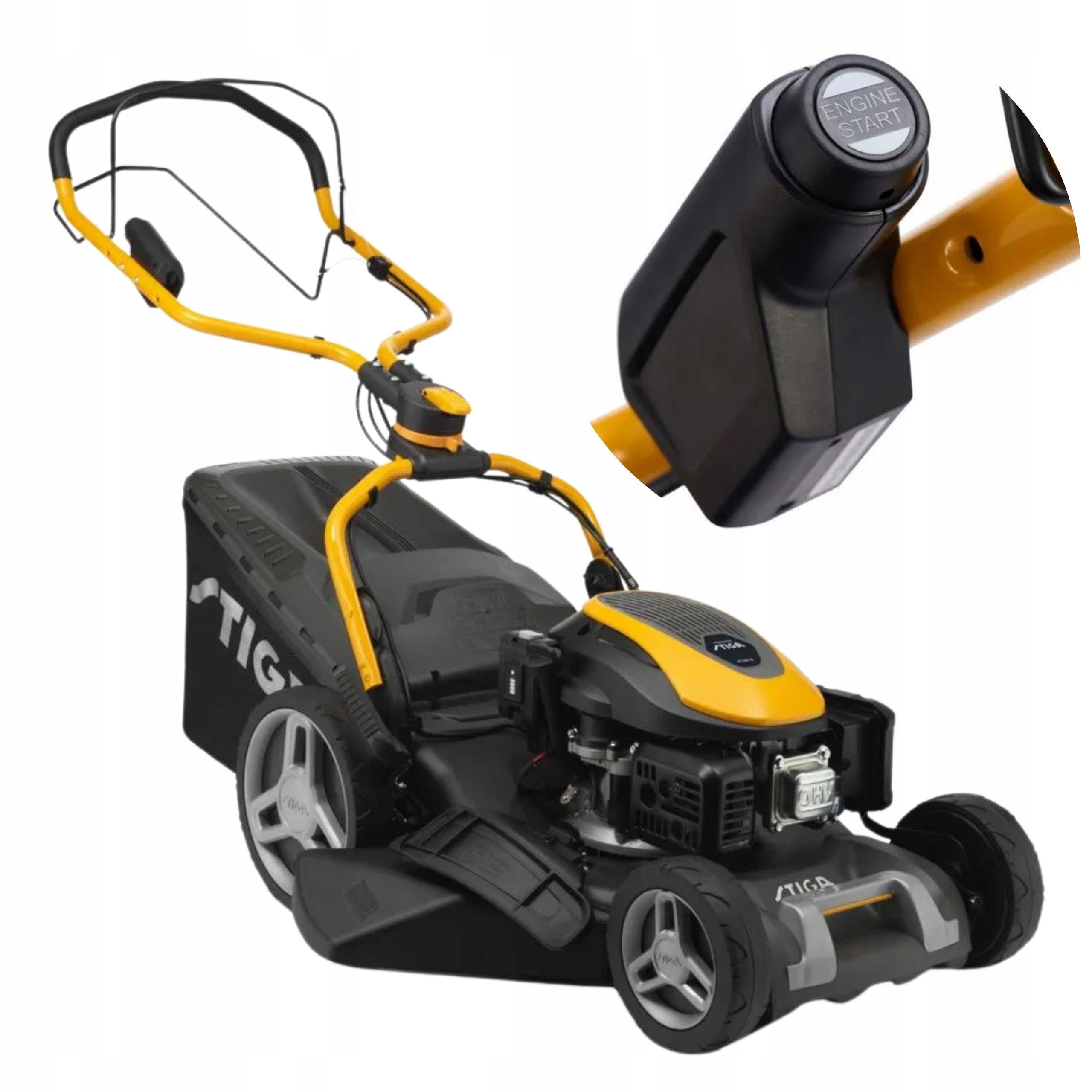 POWERFUL DIESEL MOWER STIGA Combi 748 SE WITH ELECTRIC STARTER Packaging status original