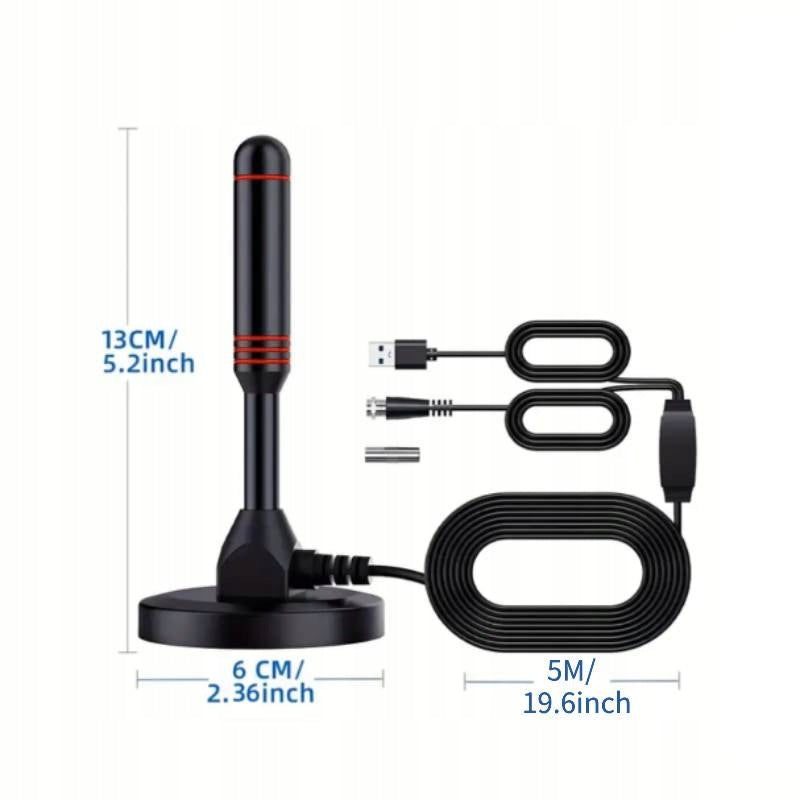 POWERFUL DTMB/HDTV ROOM ANTENNA black Color black