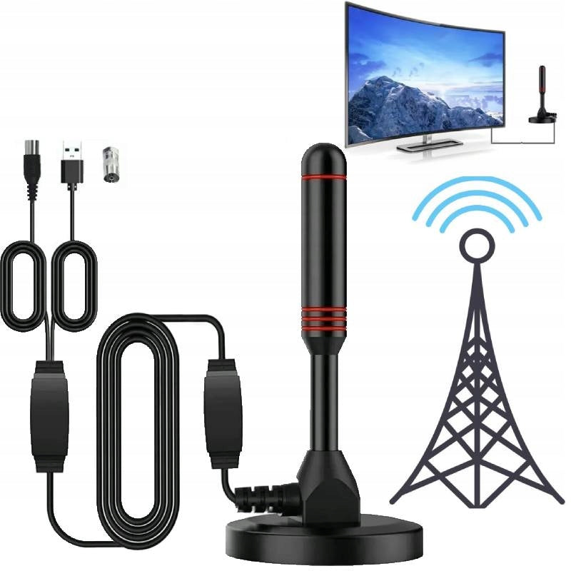 POWERFUL DTMB/HDTV ROOM ANTENNA black