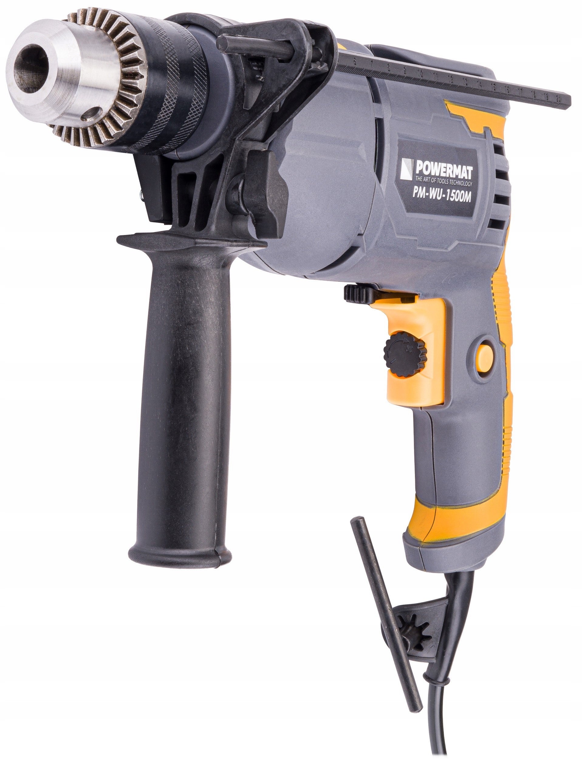POWERFUL ELECTRIC IMPACT DRILL 1500W IMPACT POWER Product weight with unit packaging 1.9 kg