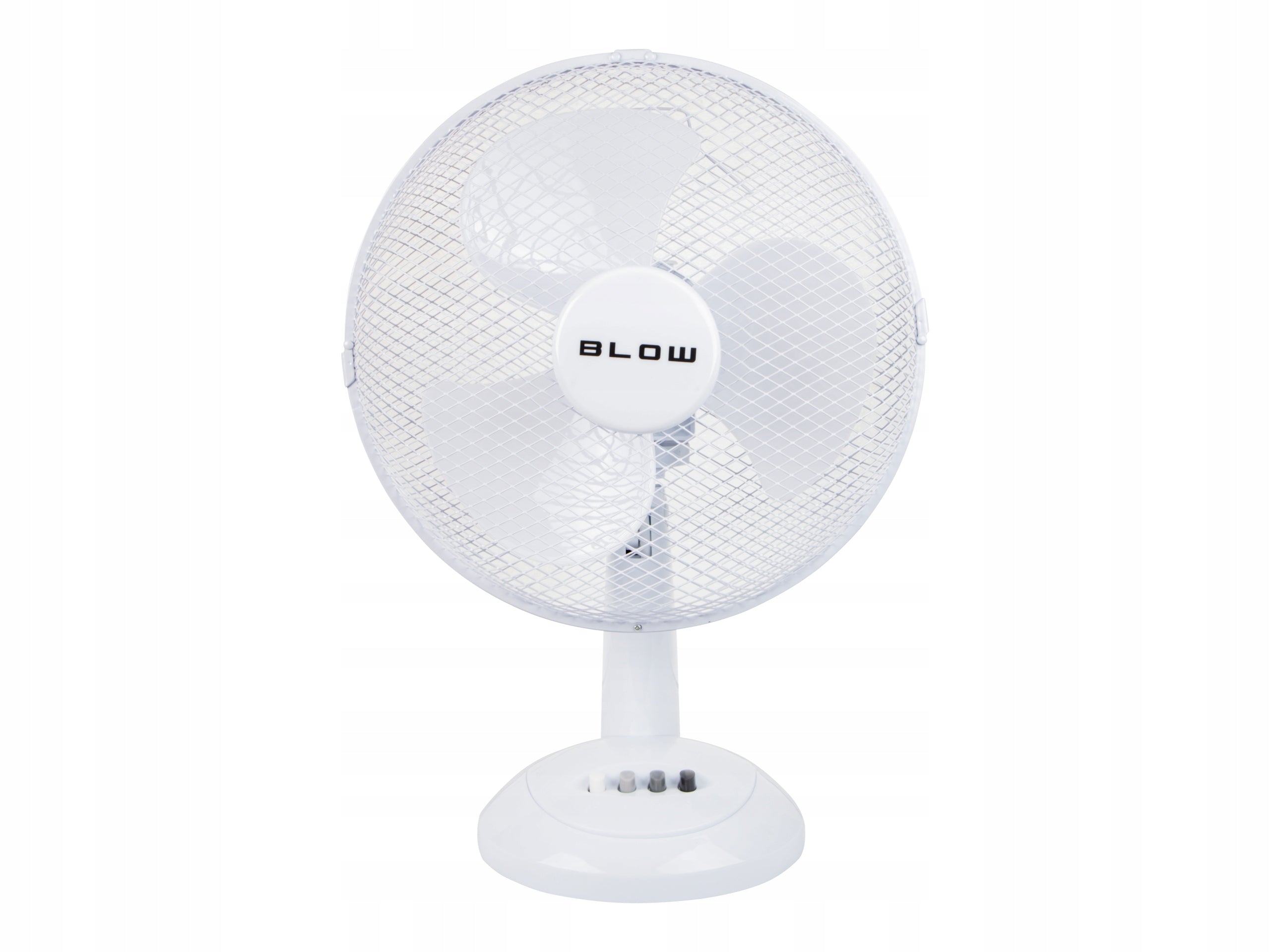 POWERFUL FAN SILENT ROTARY DESK FAN 3 MODES OSCILLATION 40W 30CM Packaging status original