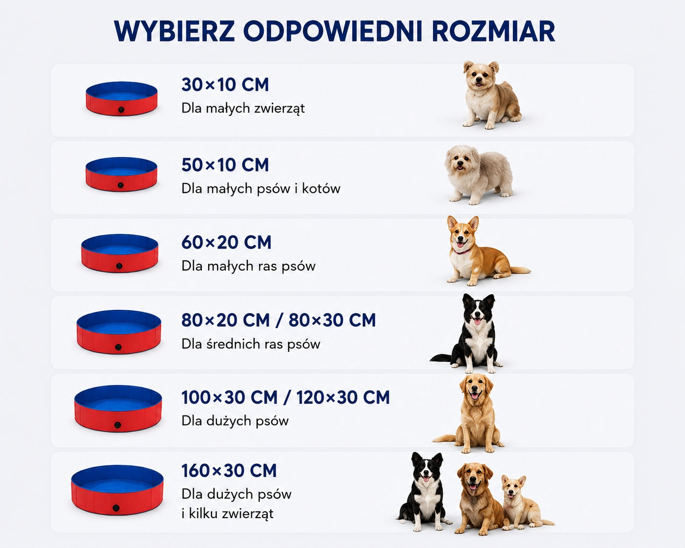 POWERFUL GARDEN ANIMAL DOG POOL FOR COOLING WASHING FOLDING 80x30cm XL Volume 120 l
