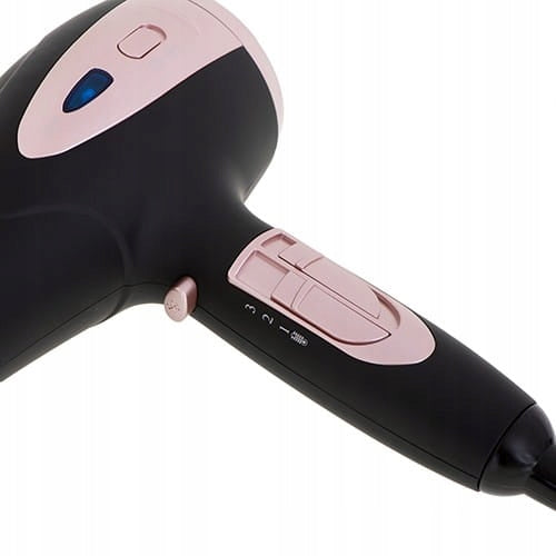 POWERFUL HAIR DRYER WITH IONIZATION DOES NOT ELECTRIFY HAIR COLD BLOW Packaging status original