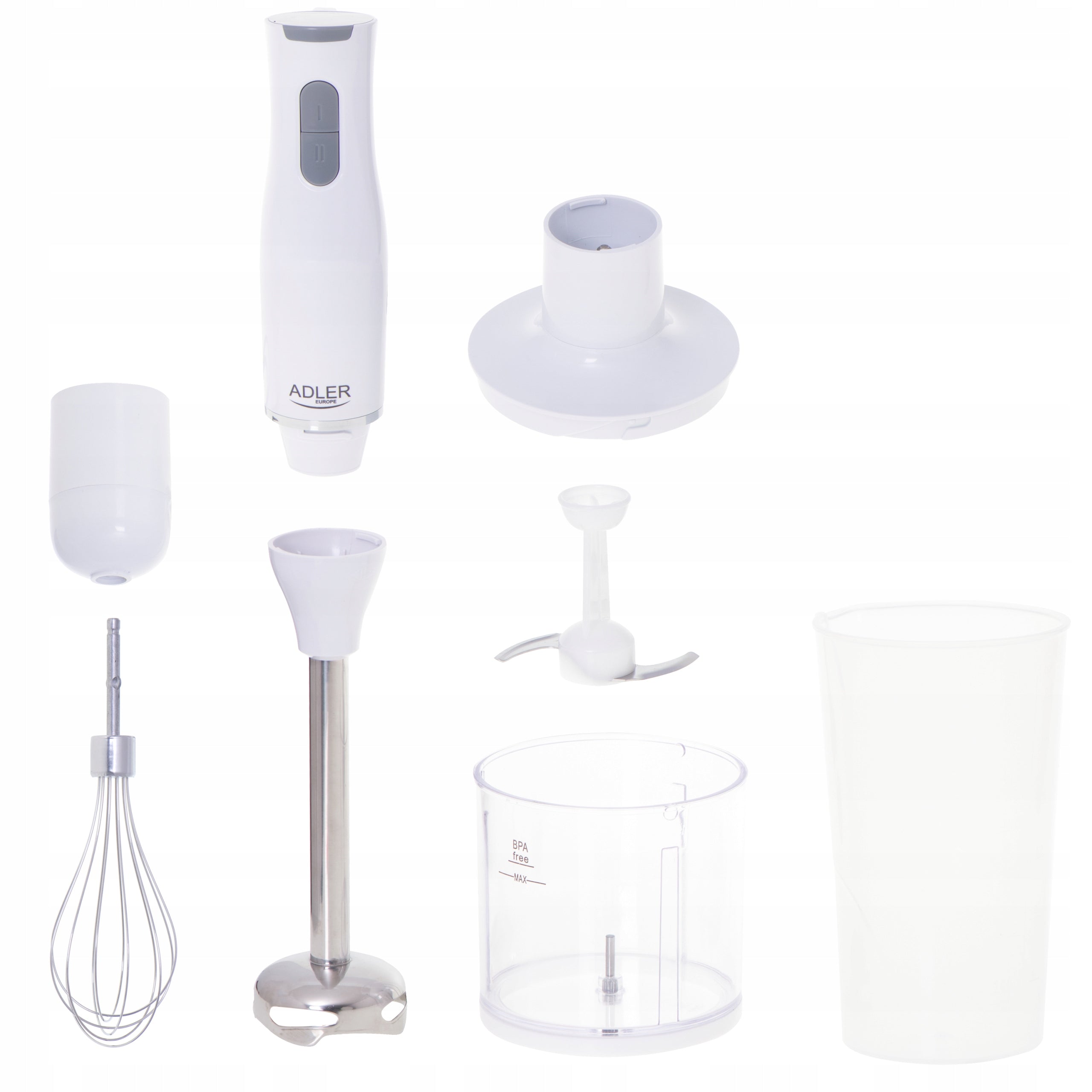 POWERFUL HAND BLENDER Adler AD4620 800 W white Manufacturer code BELLA-T-0313