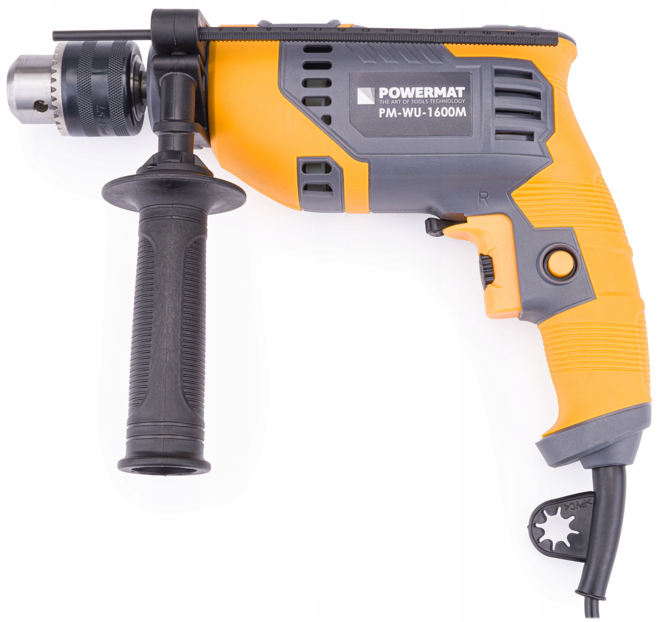 POWERFUL IMPACT DRILL 1600W 13MM IMPACT ADJUSTMENT Brand Powermat