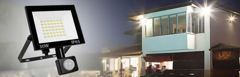 POWERFUL LED FLOODLIGHT CONSTRUCTION SPOTLIGHT FOR GARAGE WORKSHOP PARKING IP65 Packaging status original