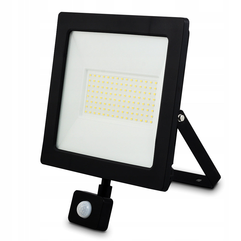 POWERFUL LED FLOODLIGHT HALOGEN LAMP WITH MOTION SENSOR 100W