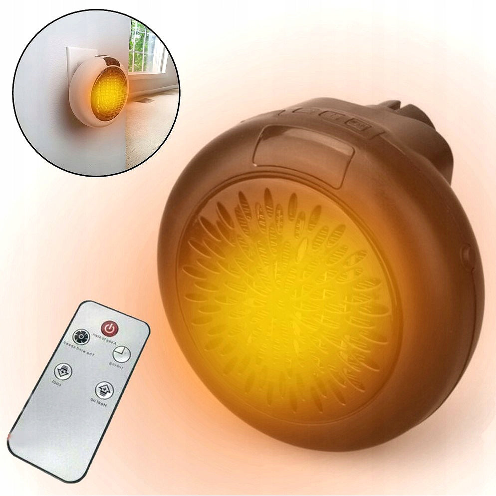 POWERFUL MINI ELECTRIC HEATER APRON FOR CONTACT 900W REMOTE CONTROL Manufacturer code 1500 400 900W 800 pilot gniazda