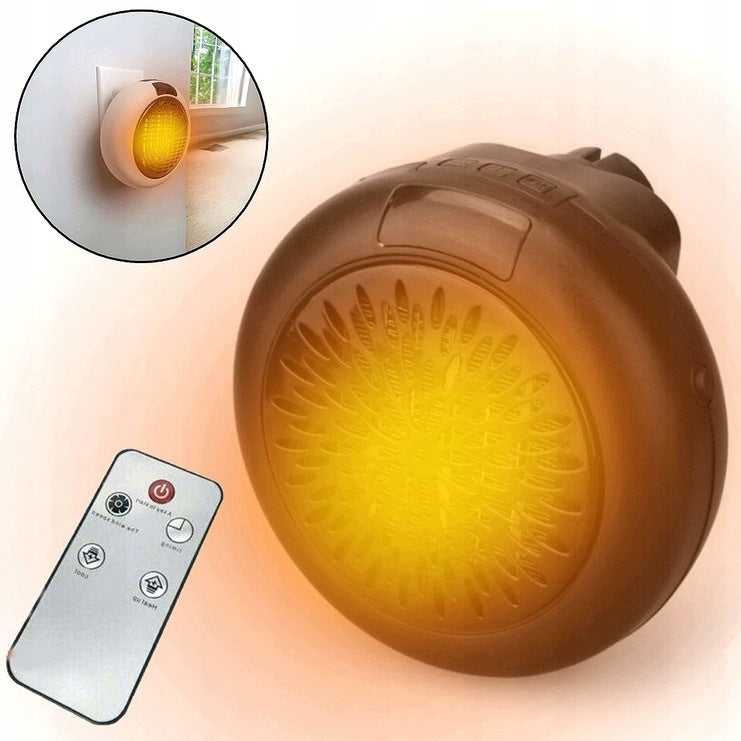 POWERFUL MINI ELECTRIC HEATER APRON FOR CONTACT HEATER 900W + REMOTE CONTROL Packaging status original