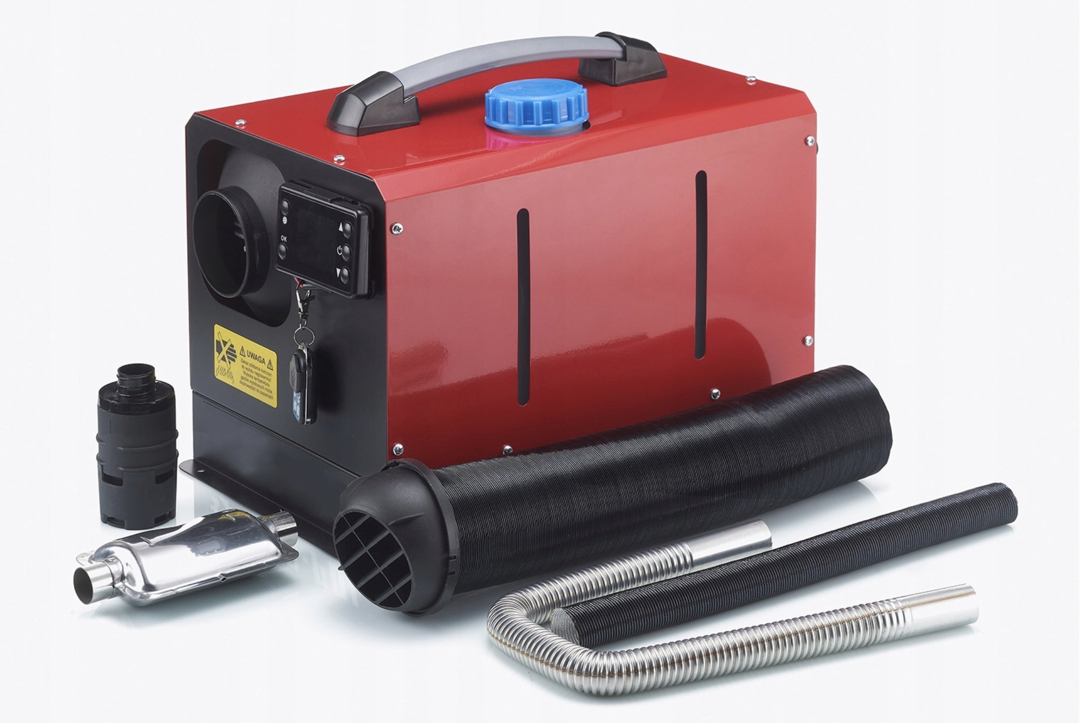 POWERFUL OIL HEATER 8KW DIESEL WEBASTO WITH REMOTE CONTROL 12V 230V LCD