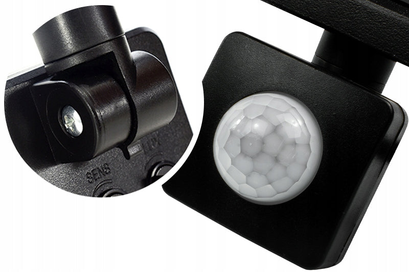 POWERFUL OUTDOOR HALOGEN FLOODLIGHT LED HEADLIGHT MOTION SENSOR IP66 50W Lamp power 50 W