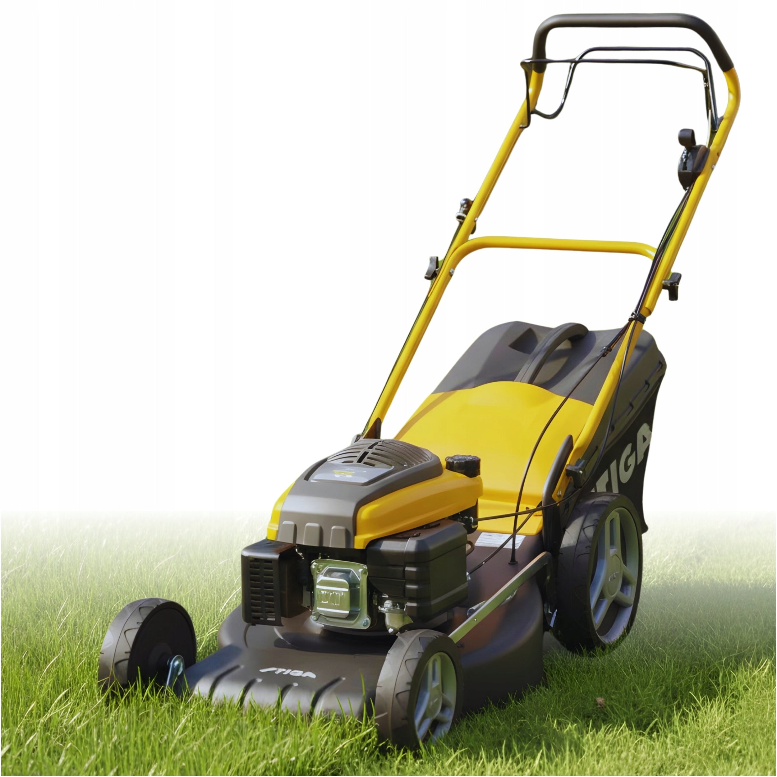 POWERFUL PETROL MOWER WITH MULCHING AND DRIVE STIGA COMBI 53 S 2600 W