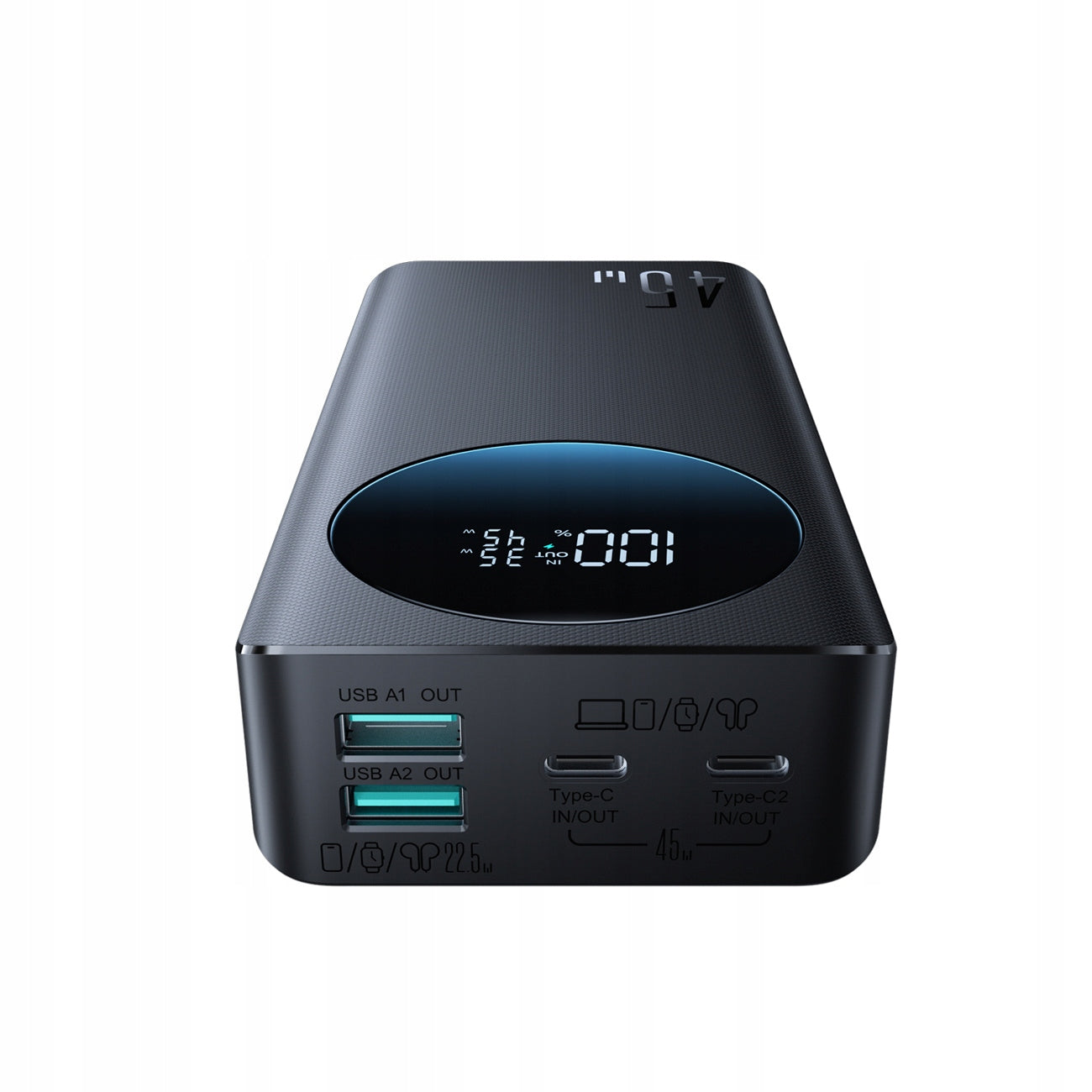 POWERFUL POWERBANK 20000mAh FAST 45W POWER BANK WITH USB-C DISPLAY Manufacturer code 6956116749286