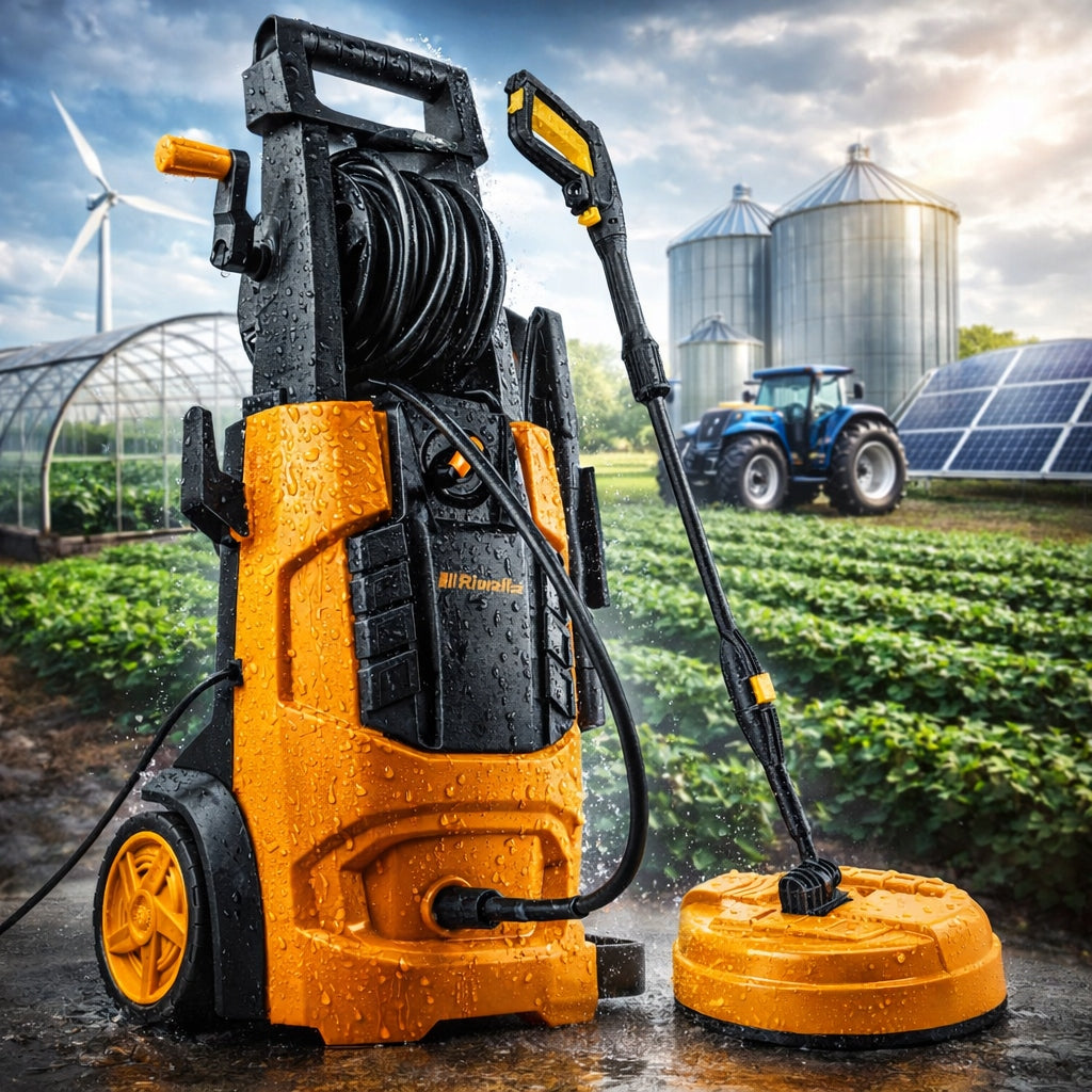 POWERFUL PRESSURE WASHER RIWALL REPW180M + 3 BRUSHES + WEIGHT FOR CAN 360BAR EW Manufacturer code RIWALL PRO REPW 180 PRO