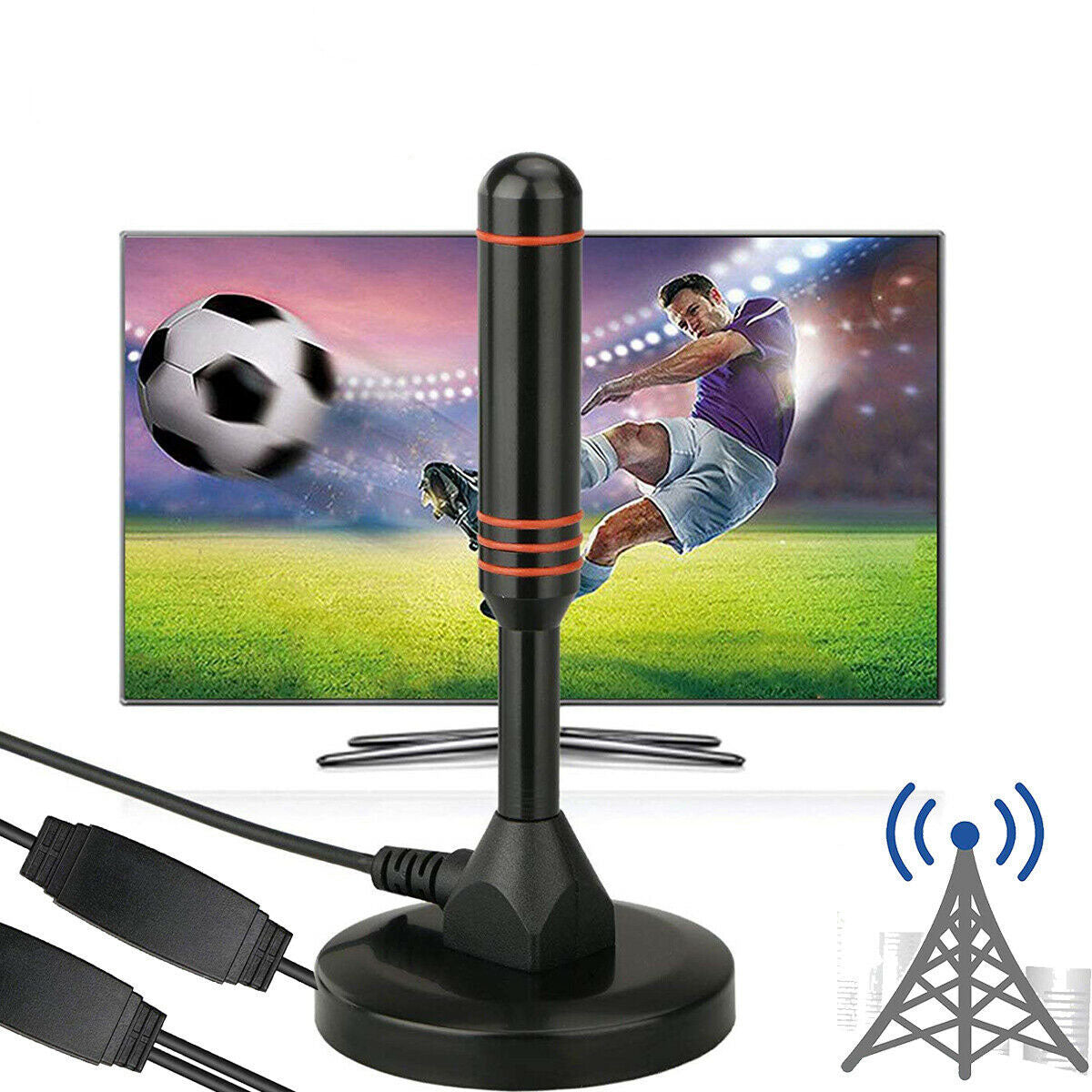POWERFUL ROOM ANTENNA Digital TV Antenna with Magnetic Stand Brand no brand