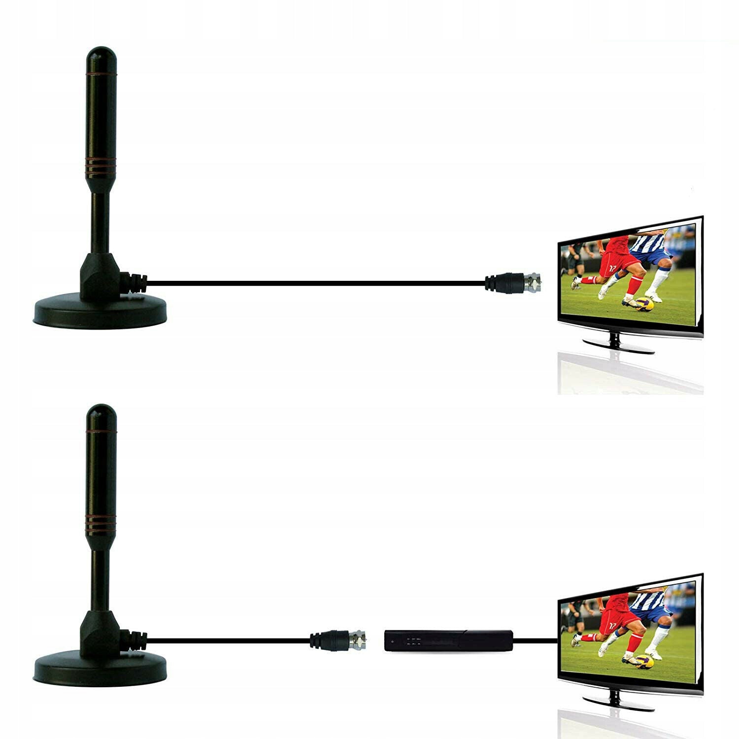 POWERFUL ROOM ANTENNA Digital TV Antenna with Magnetic Stand Model dasfgf567