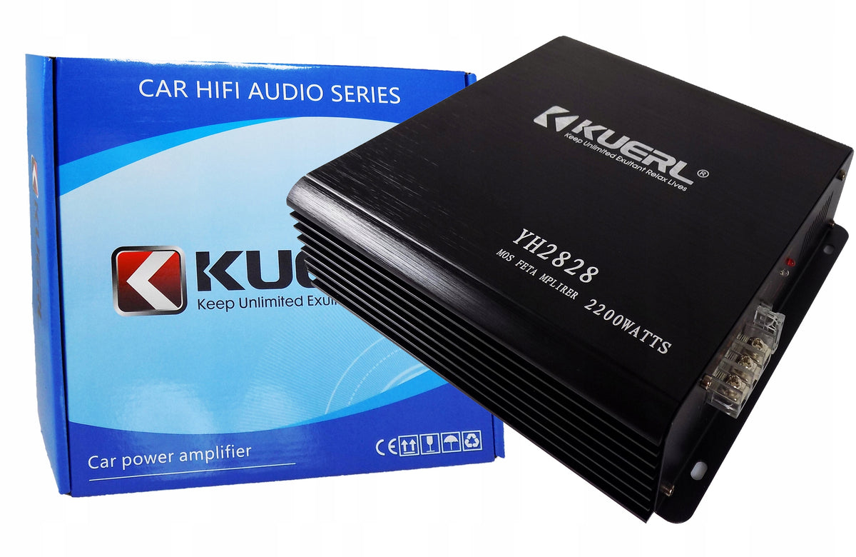 POWERFUL SOLID 2200 WATT CAR AMPLIFIER FOR TUBE SUBWOOFER BOX Brand Bassface
