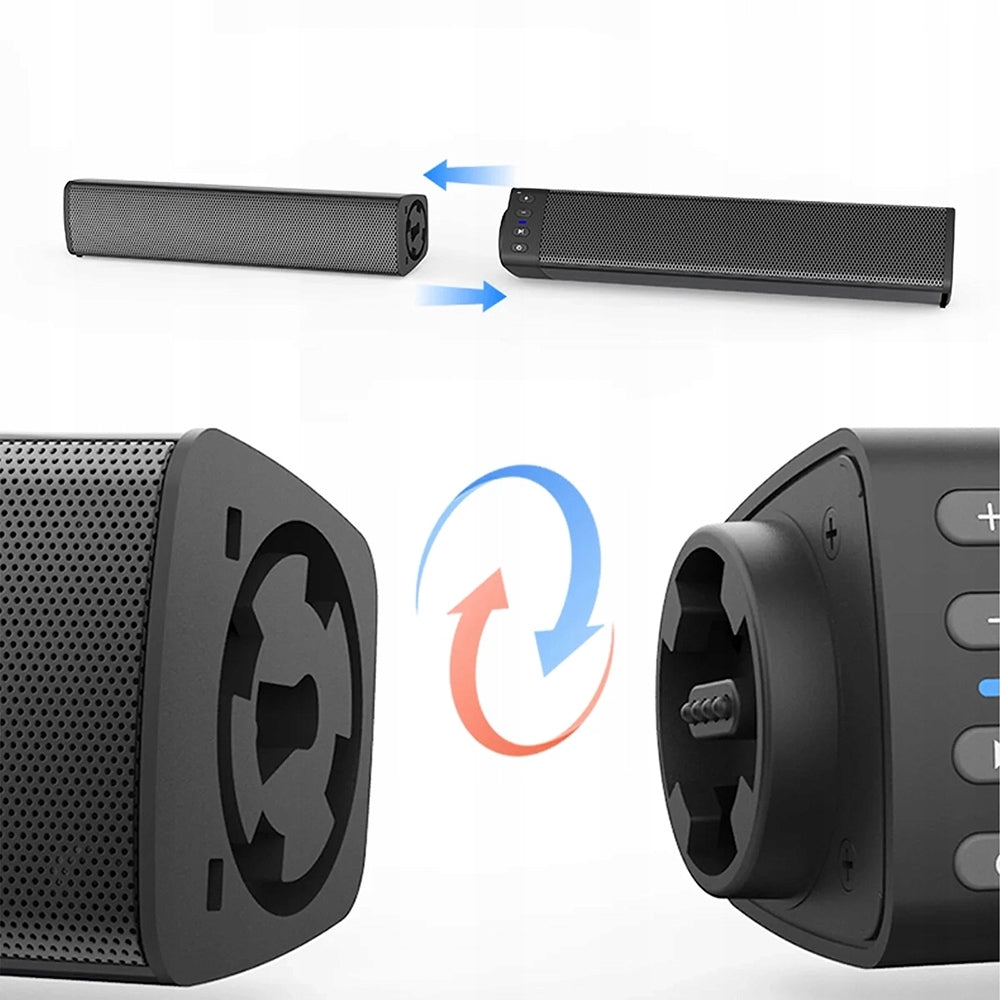 POWERFUL SOUNDBAR BLUETOOTH SPEAKER USB HDMI TV 20W AUX SET Brand no brand
