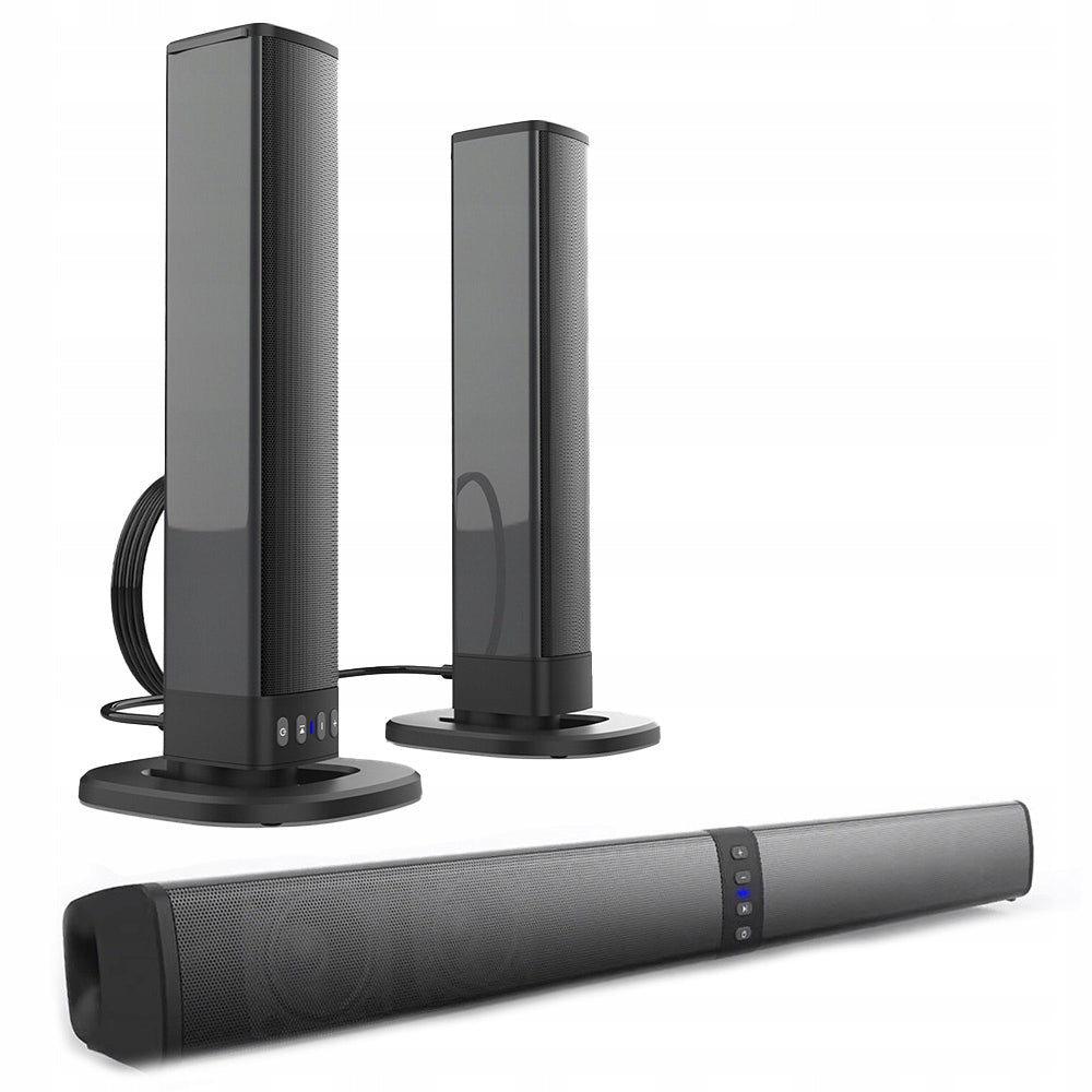 POWERFUL SOUNDBAR BLUETOOTH SPEAKER USB HDMI TV 20W AUX SET