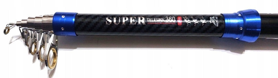 POWERFUL TELESCOPIC ROD 3,6M SUPER TELE SPIN 40-80 g FOR FLOAT GROUND! Manufacturer code 360S4080