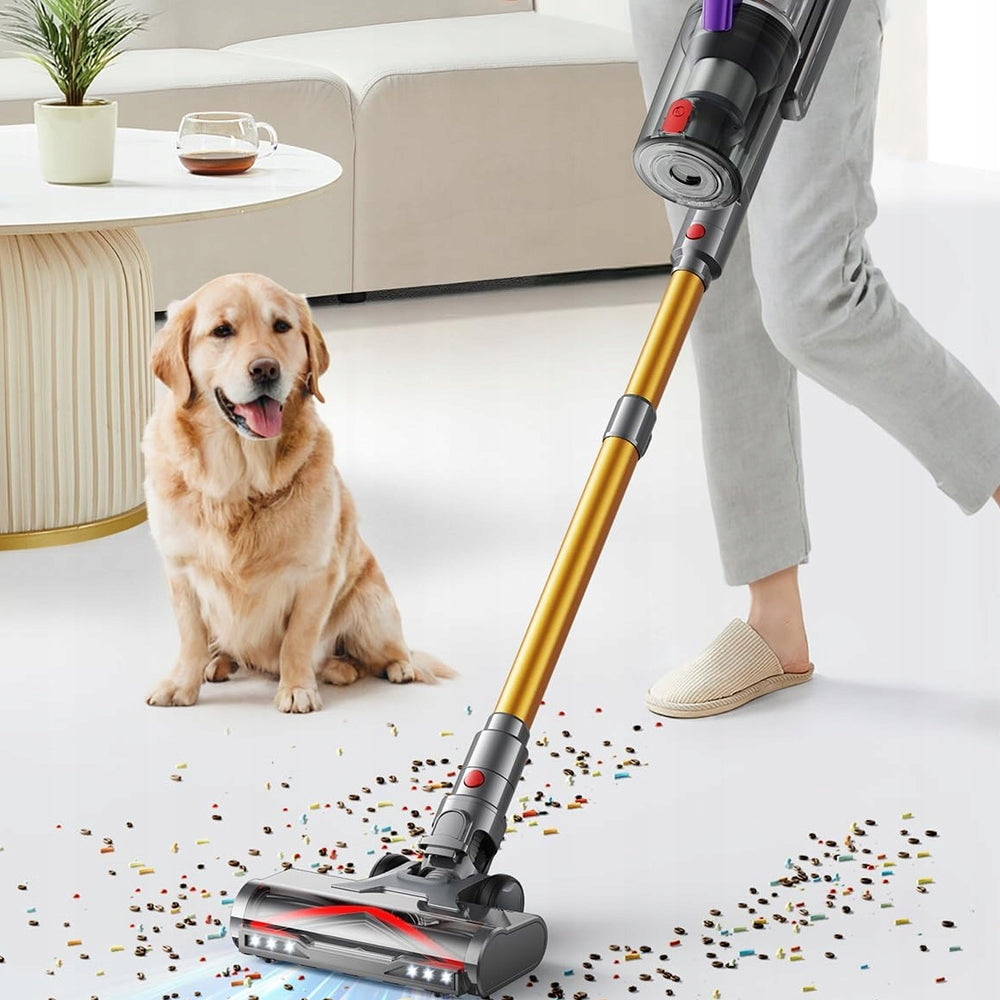 POWERFUL UPRIGHT CORDLESS VACUUM CLEANER FOR HOME 350W 29KPA Model Odkurzacz Bezprzewodowy Pionowy