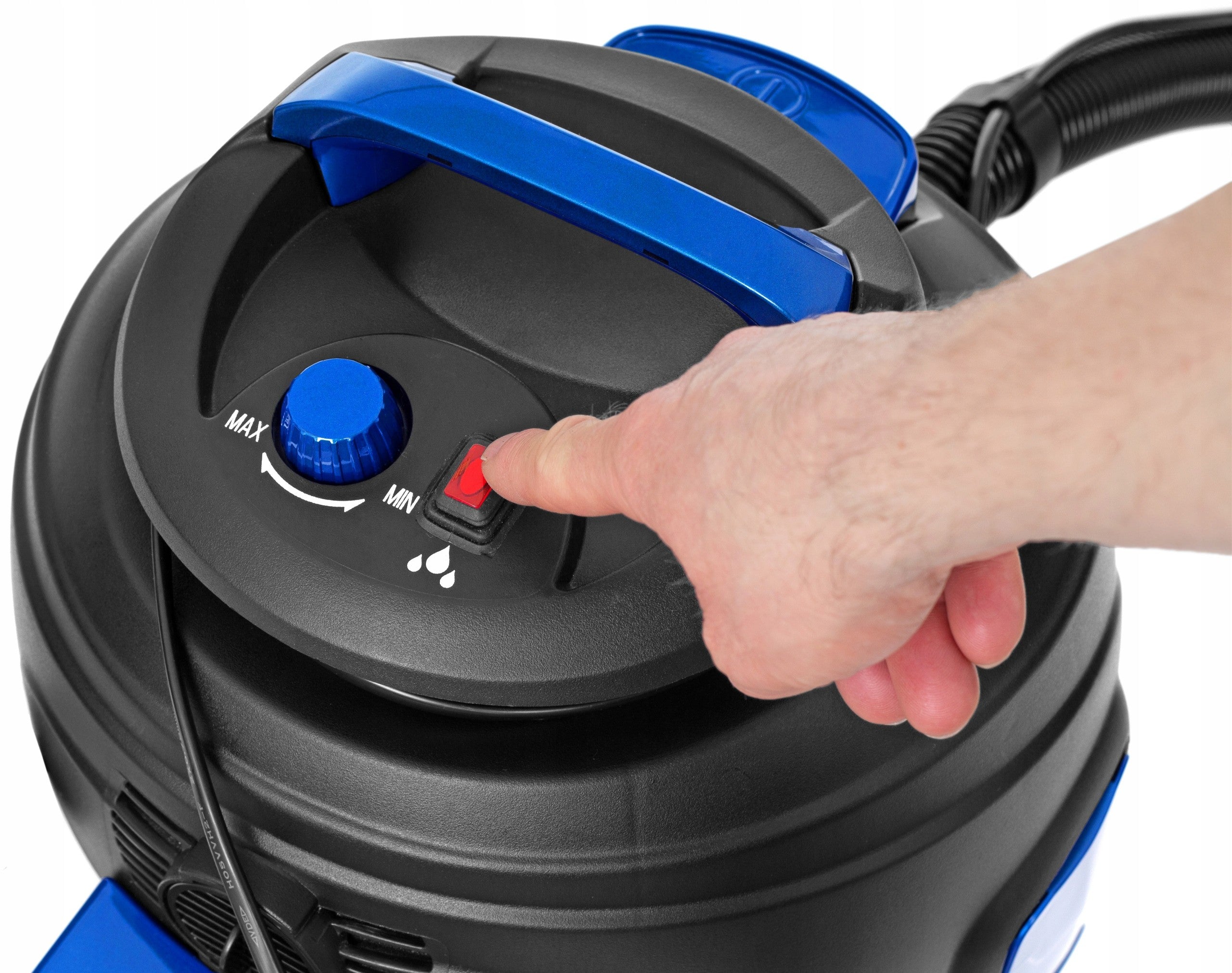 POWERFUL VACUUM CLEANER WASHING SUCTION CUP CARPET UPHOLSTERY ULTRA STRONG 2000W Dominant color black