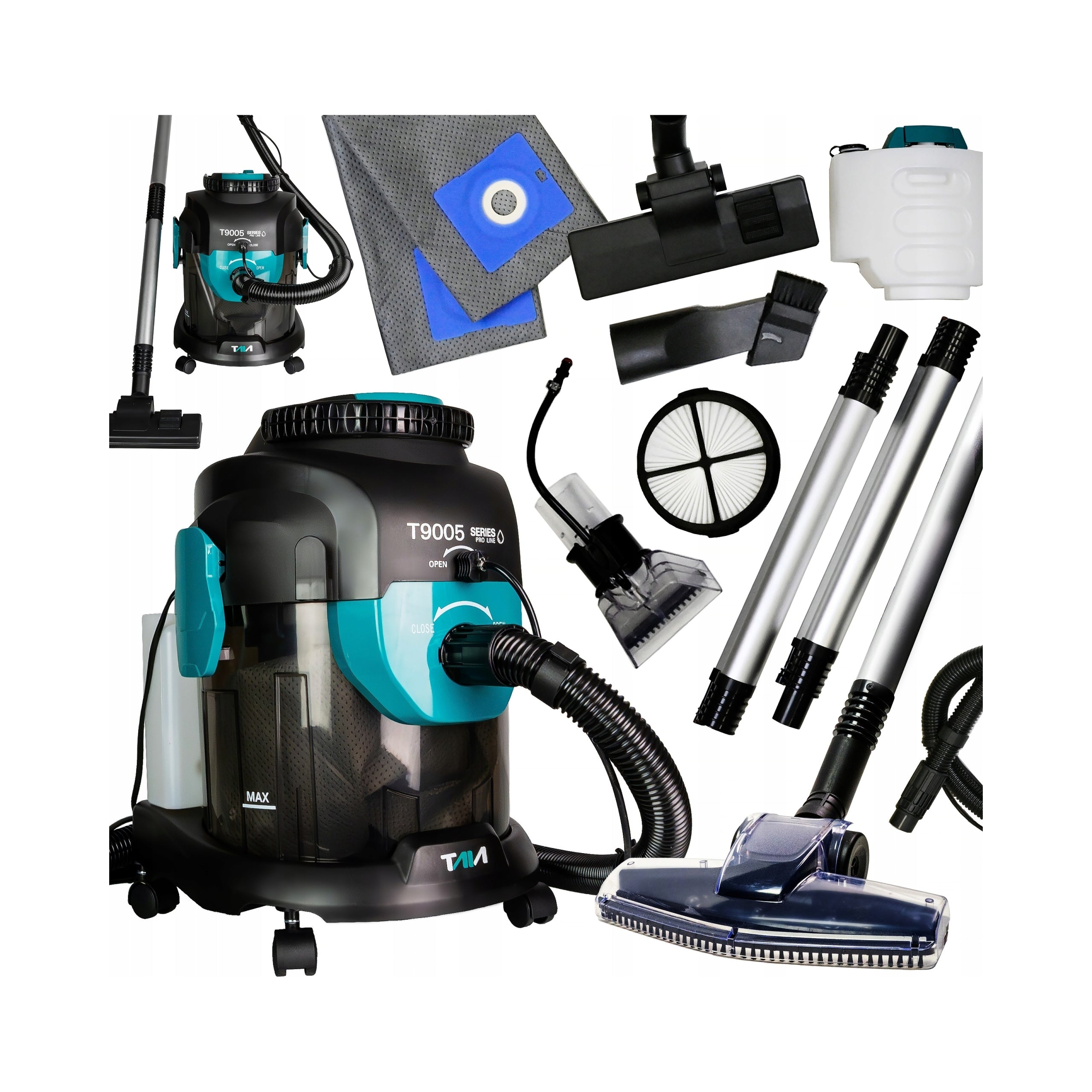 POWERFUL WET WASHER TAIA 2200 W VACUUM CLEANER FOR UPHOLSTERY CARPETS Manufacturer code 5908049804298