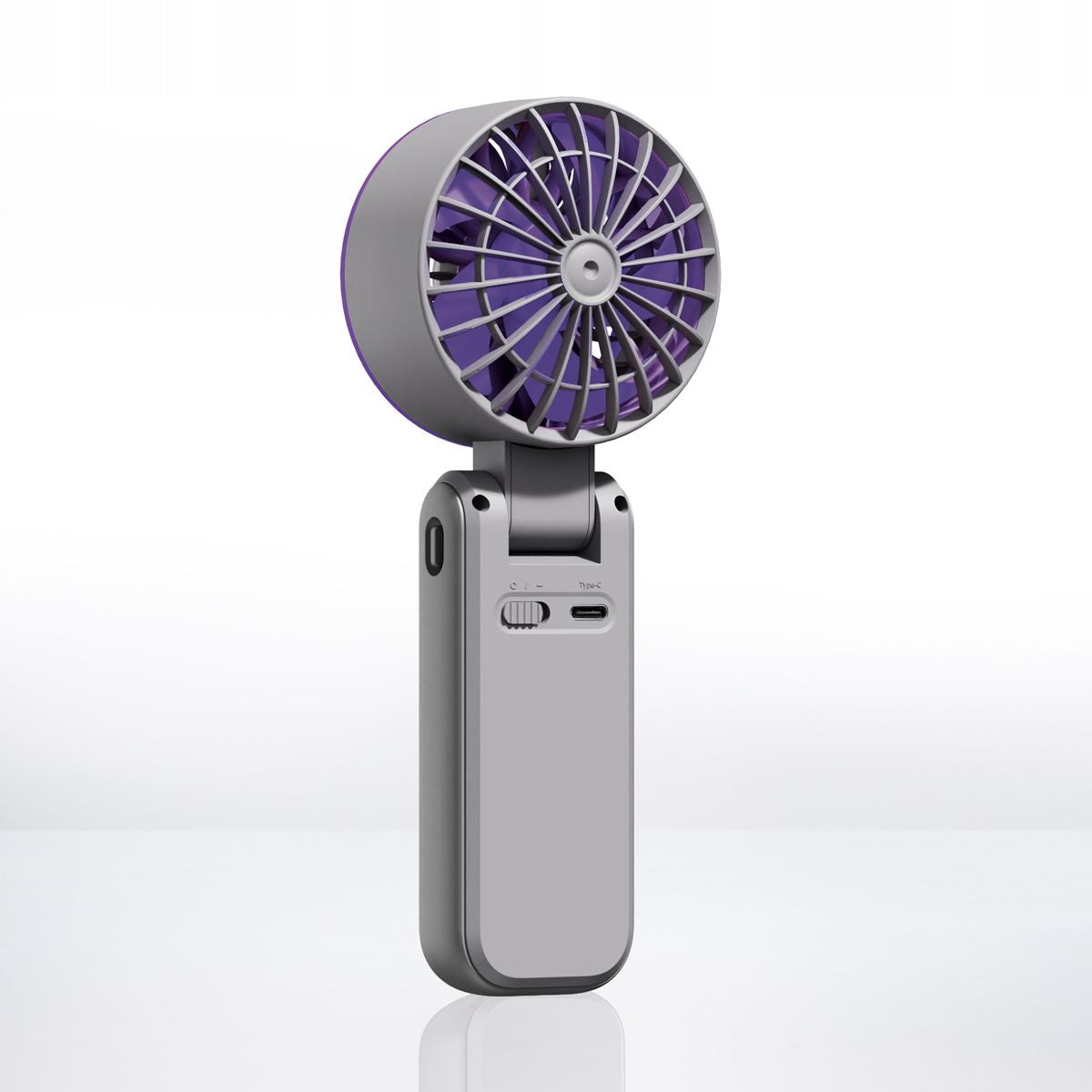 POWERFUL WINDMILL PORTABLE MINI DESK FAN QUIET 3600mAh USB Manufacturer code Mini Wentylator ręczny biurkowy akumulatorowy