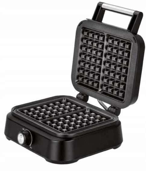POWERFUL Waffle Iron MPM MGO-40 HIGH POWER 1500W Black Brand MPM