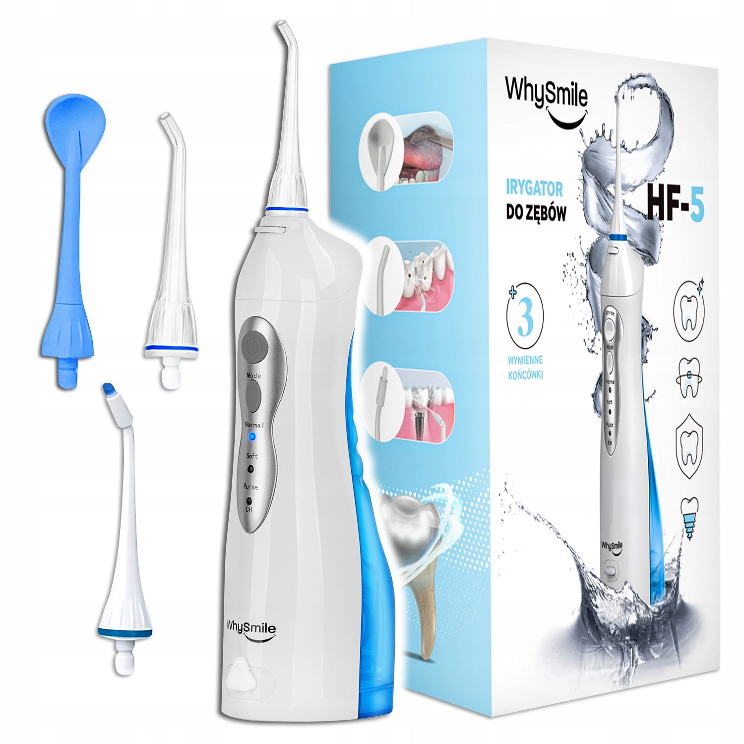 POWERFUL Wireless Oral Dental IRRIGATOR for Teeth 4x TIPS