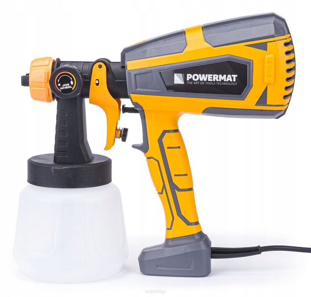 POWERMAT PAINT SPRAYER ELECTRIC PAINT GUN + 4 NOZZLES Brand Powermat