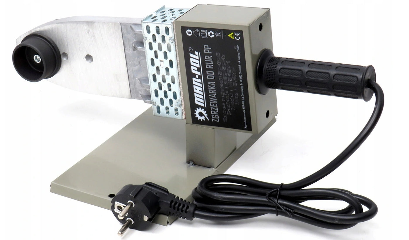 PP PVC PIPE WELDING MACHINE 1200W 16-63mm Brand Mar-Pol