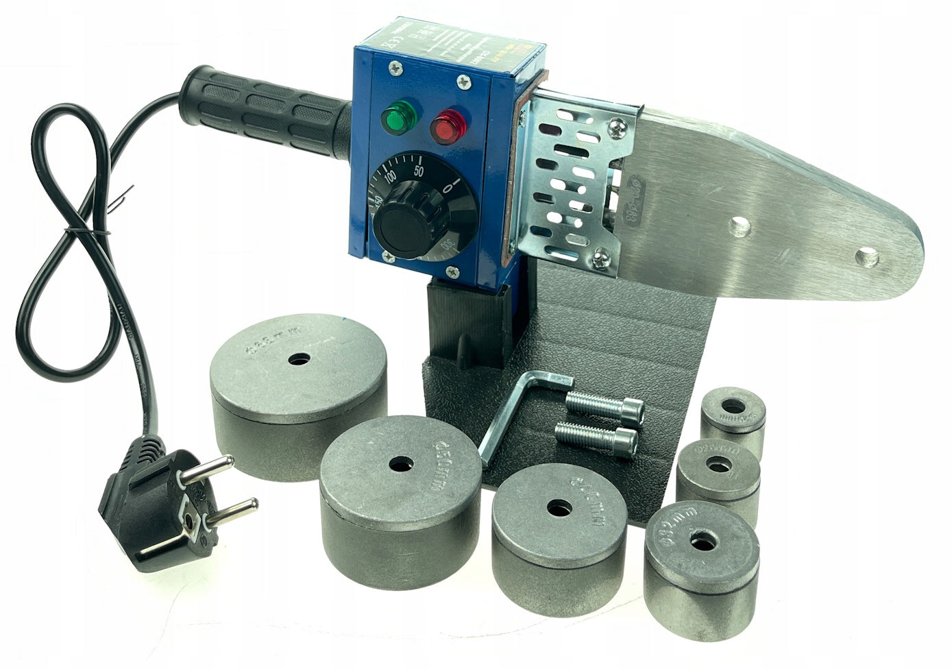 PP PVC PIPE WELDING MACHINE STRONG 6 DIES 1200W Brand Boxer