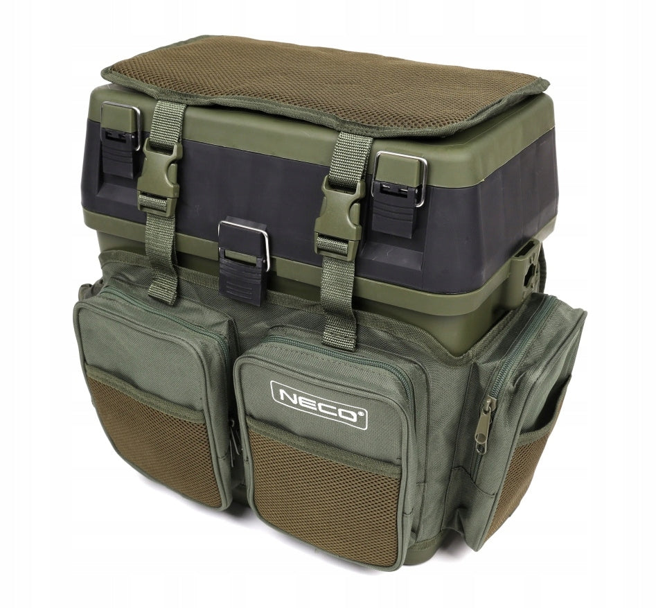 PRACTICAL FISHING SEAT WITH BACKPACK NECO