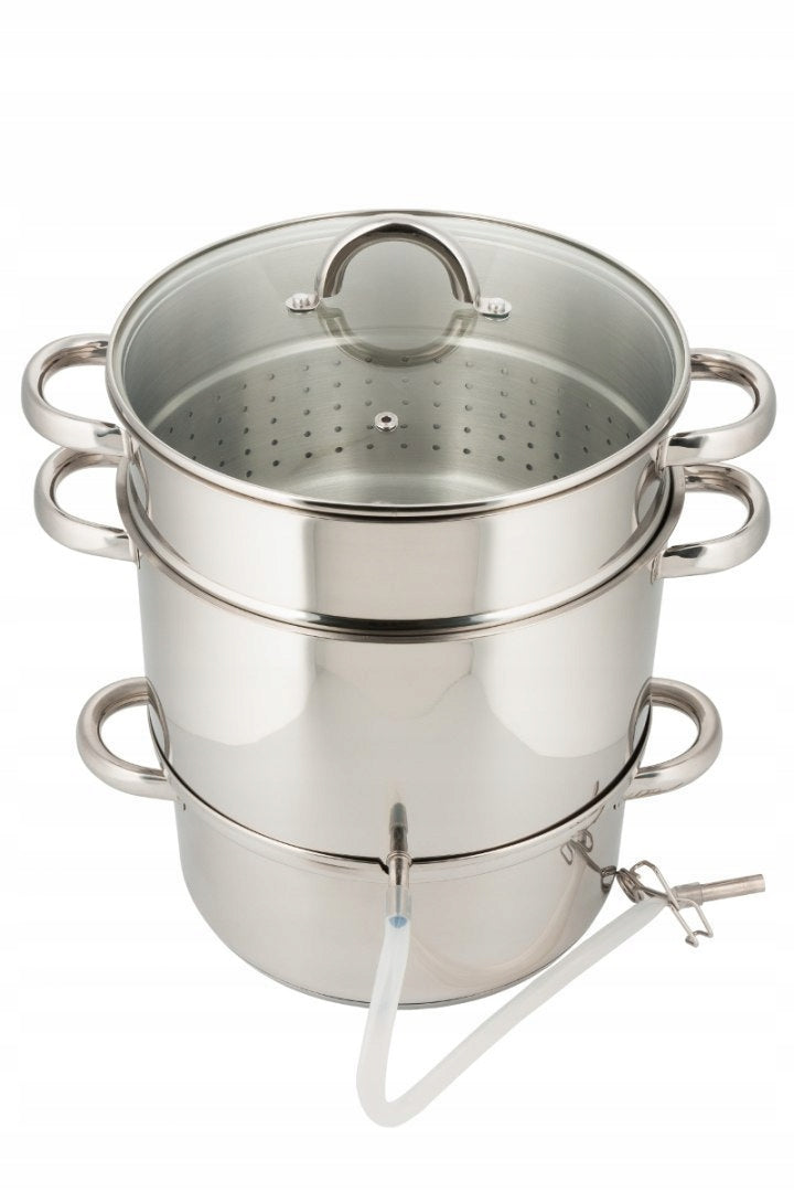 PRACTICAL JUICER - GAS STOVE AND INDUCTION - STEEL - 40X30X30 CM - 8L