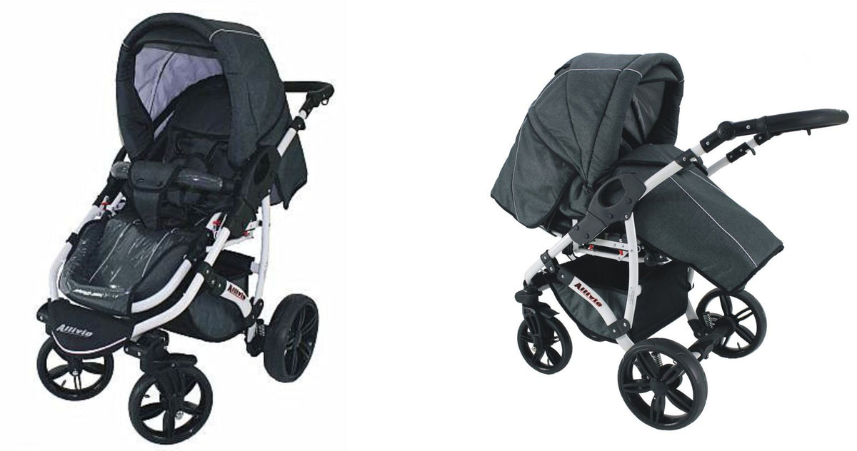 PRAM ALLIVIO LEN 3IN1 WHITE FRAME KAREX Brand Karex