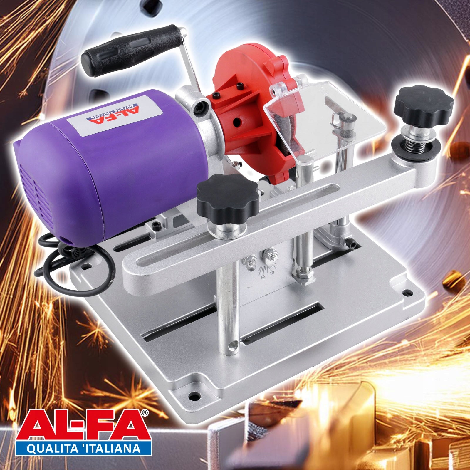 PRECISION CIRCULAR SAW SHARPENER 2 X STRONG DISCS Brand AL-FA
