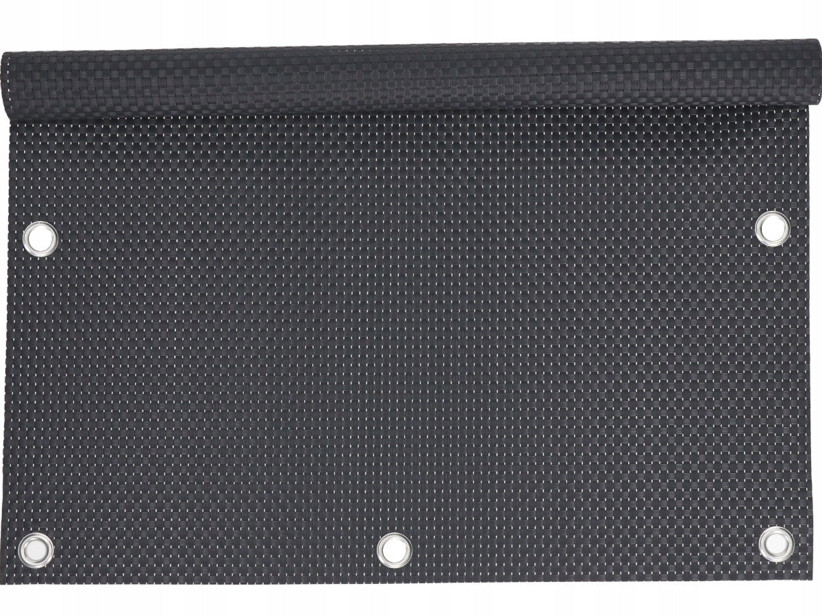 PREMIUM BALCONY COVER 1x5m RATTAN BALCONY TERRACE MAT ANTHRACITE UV+ Length 500 cm