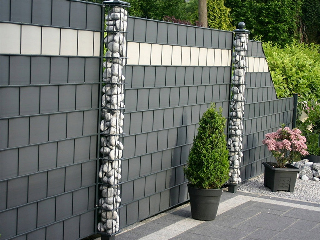 PREMIUM FENCE TAPE 1200g ANTHRACITE FOR PANEL FENCE 19cmx26m EAN (GTIN) 5902838390405