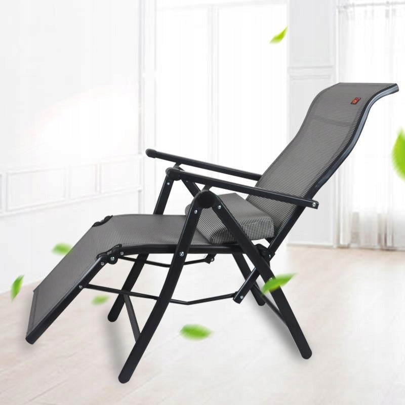 PREMIUM GARDEN CHAIR, SUN LOUNGER, PROFILED TOURIST CHAIR WITH PILLOW Packaging status original