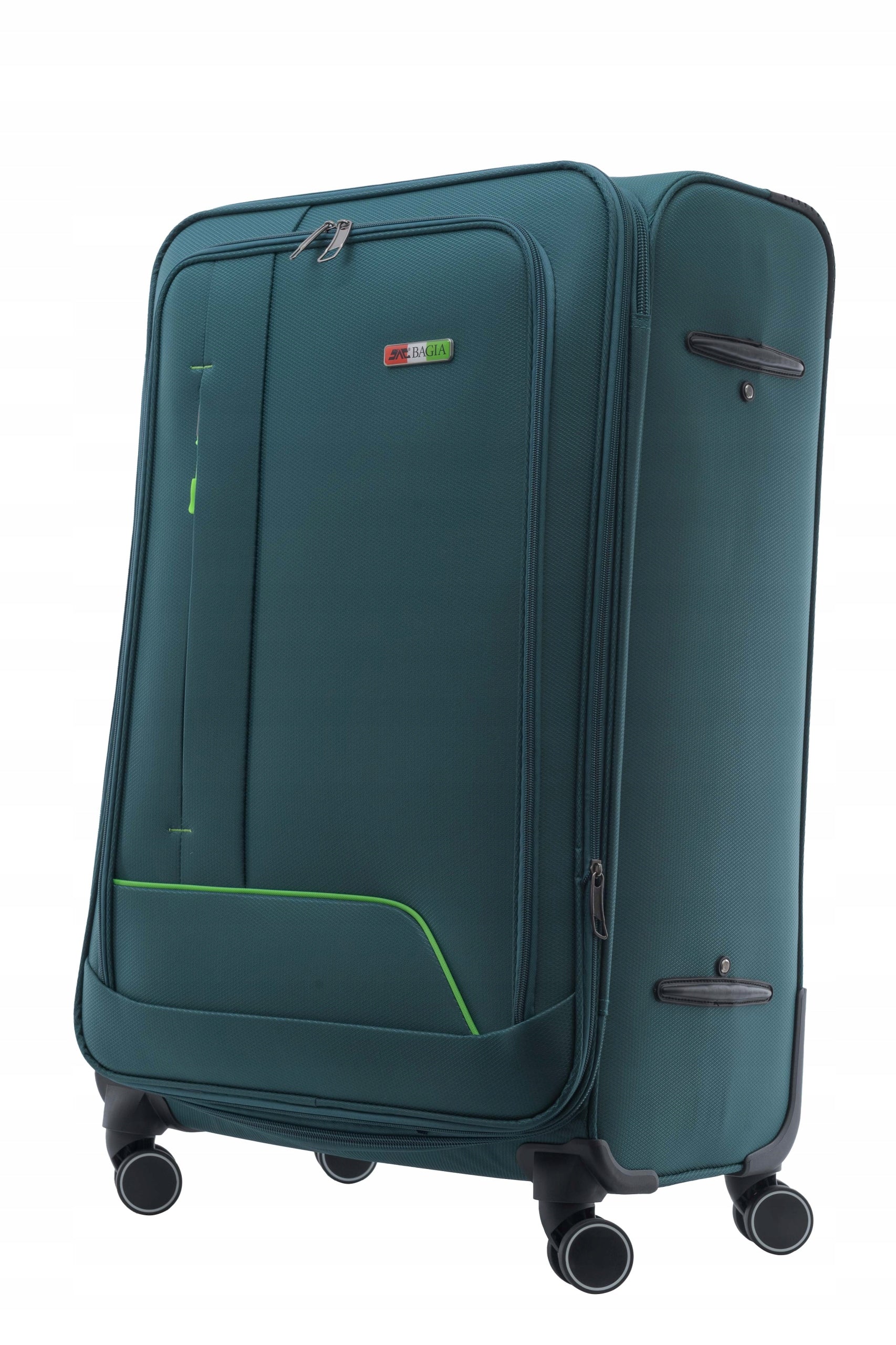 PREMIUM MEDIUM TRAVEL SUITCASE 4 WHEELS EXPANDABLE STRONG ROOMY XL BAG Depth (shorter edge) 27 cm