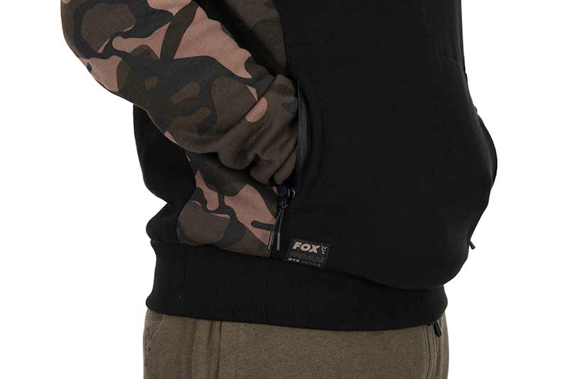 PREMIUM SWEATSHIRT 310 HOODIE BLACK/CAMO size XL FOX Brand Fox