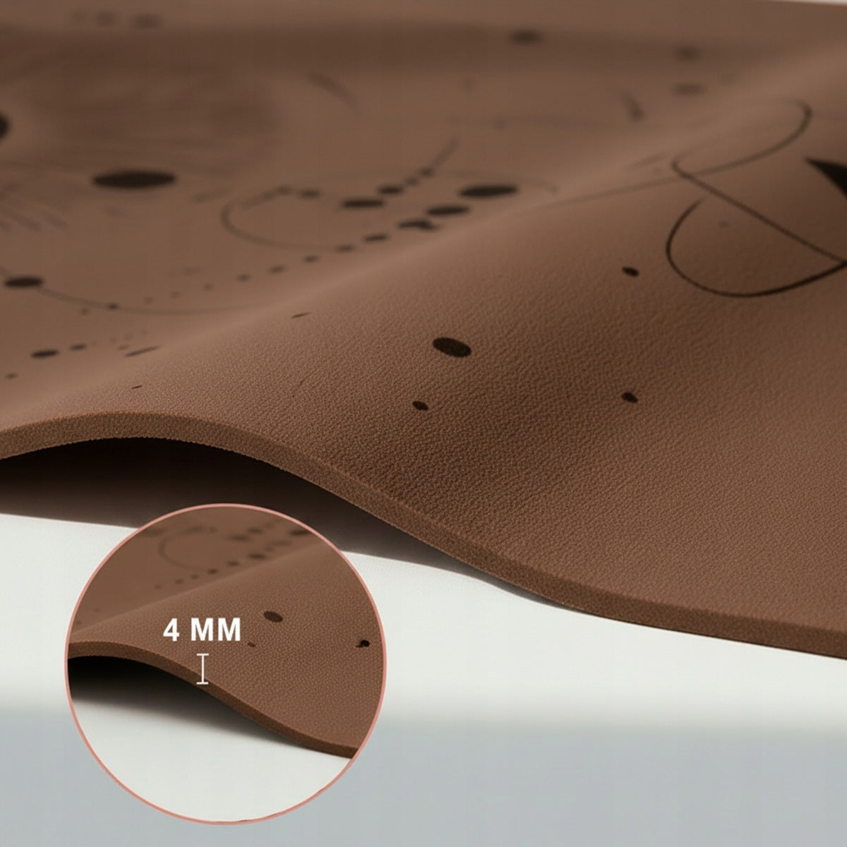 PREMIUM YOGA MAT PILATES EXERCISE RUBBER PU STABLE NON-SLIP Manufacturer code FM405