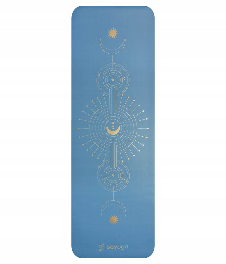 PREMIUM Yoga Mat Sayoga Performance Cosmic Alignment 4mm Non-slip