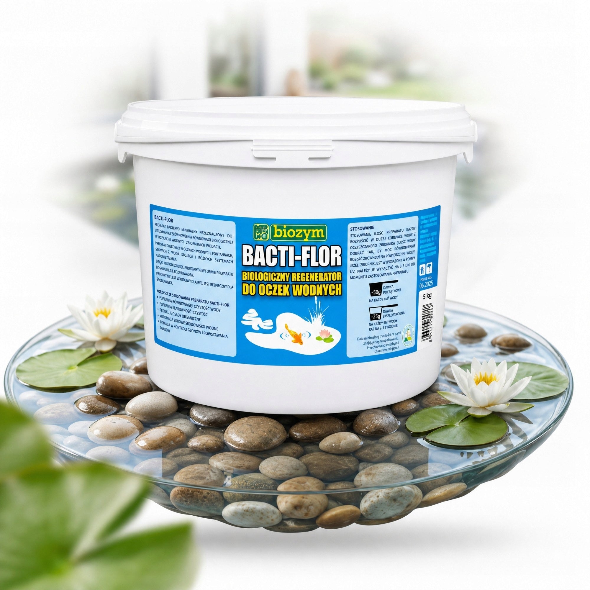 PREPARATION FOR PONDS FOR ALGAE FILTER BACTERIA BACTI-FLOR 5KG Brand no brand