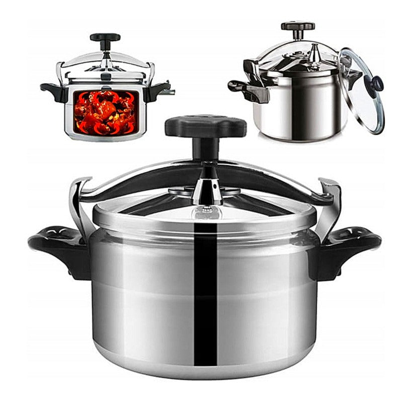 PRESSURE COOKER 11 LITERS PRESSURE STEEL POT INDUCTION LID TOWEL Packaging status original