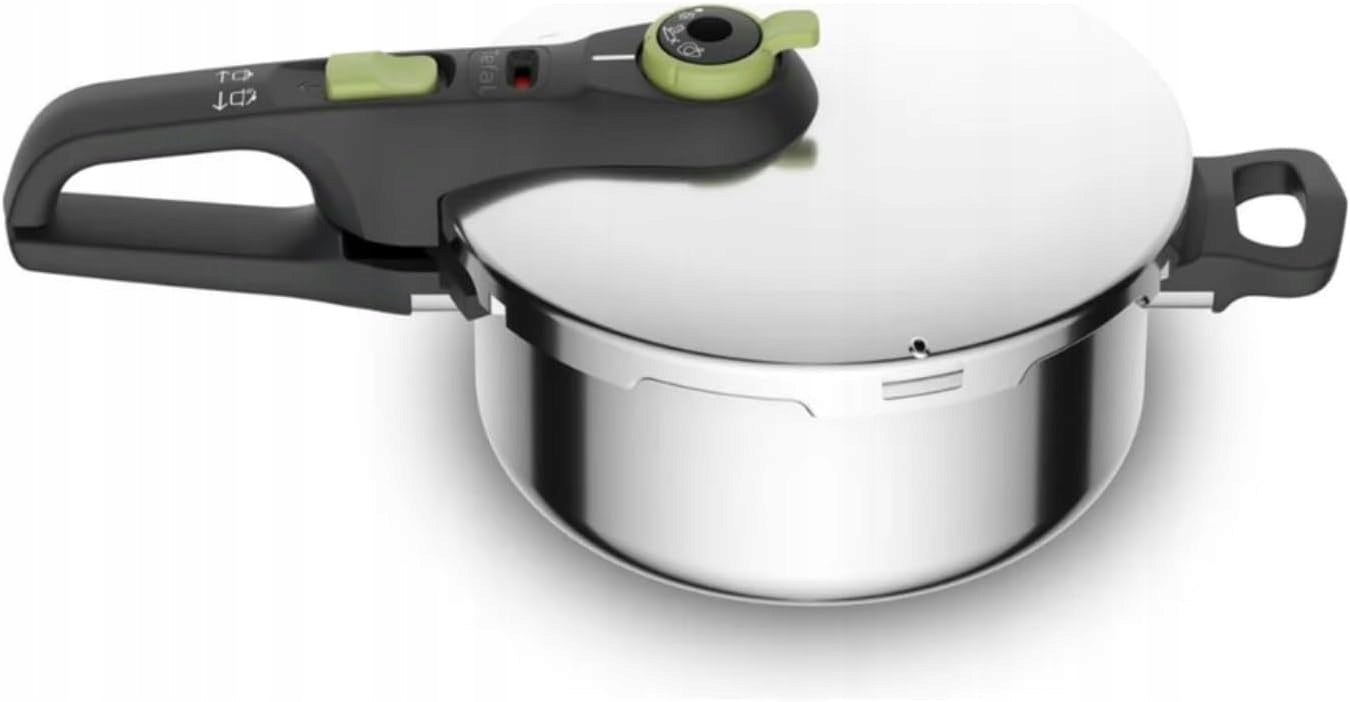 PRESSURE COOKER 4 L STAINLESS STEEL FOR INDUCTION 2 PROGRAMS VEGETABLES MEAT EAN (GTIN) 5902912643120