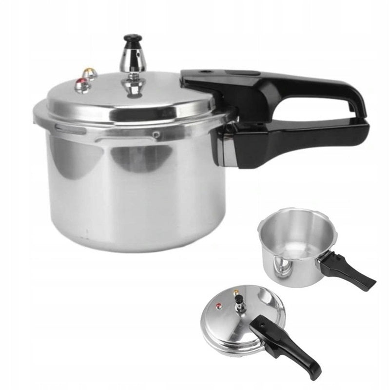 PRESSURE COOKER 5L PRESSURE POT FOR INDUCTION / GAS + LID 2in1