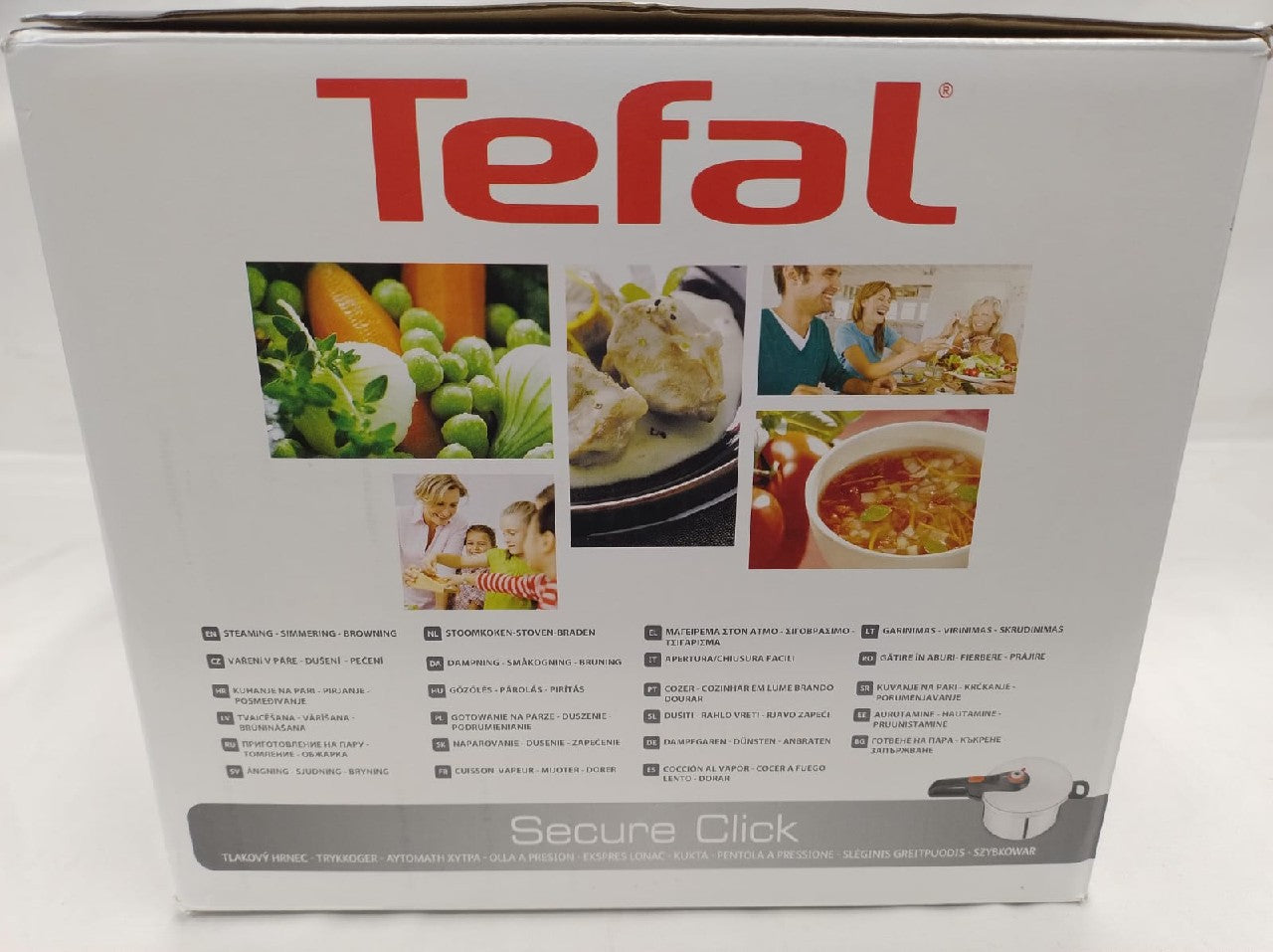 PRESSURE COOKER 6L + STEAM BASKET INDUCTION Manufacturer code P2530756